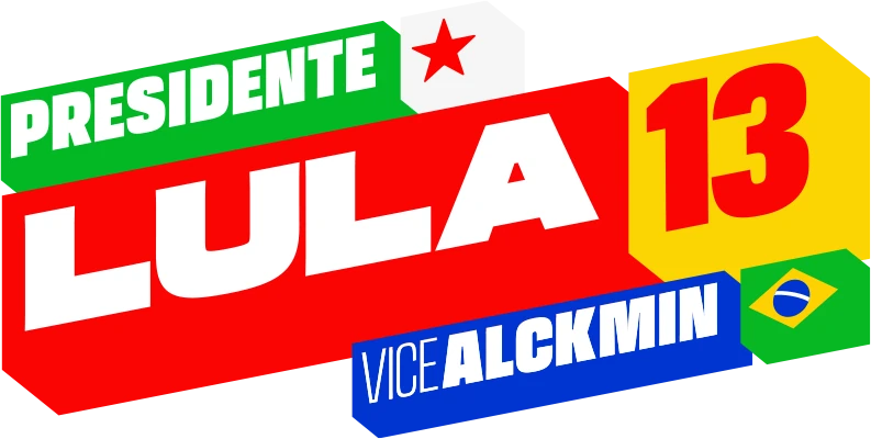 Presidente Lula 13, vice Alckmin